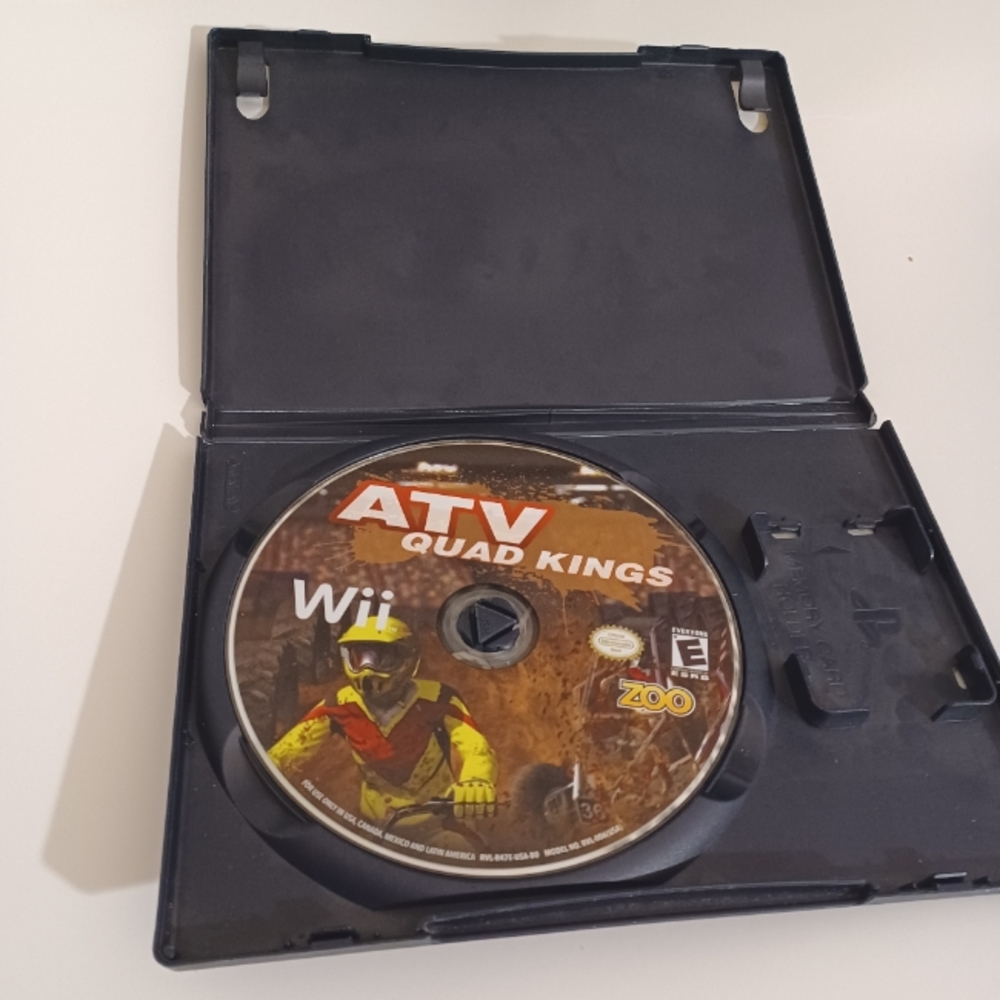 ATV Quad Kings for Nintendo Wii, Pre-Owned Off-Road Racing Game